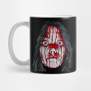 Scary Carrie Face Mug